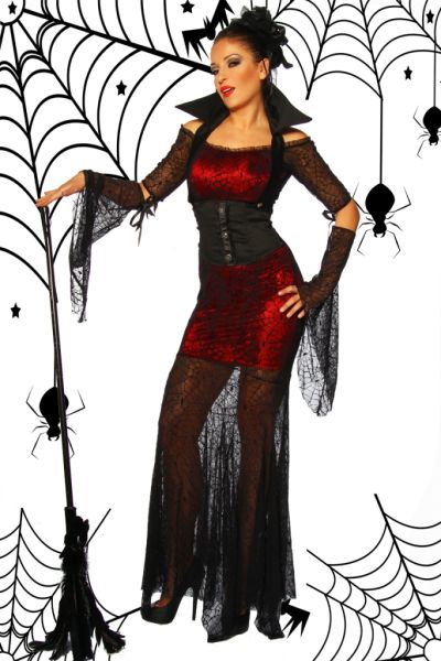 Karneval Kleid, Hexen-Kostüm