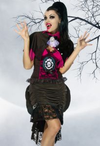 Halloween Vampir-Kostüm, 5 teilig