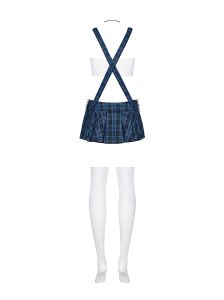 Schulmädchen-Outfit aus elastischem Multistretch-Material